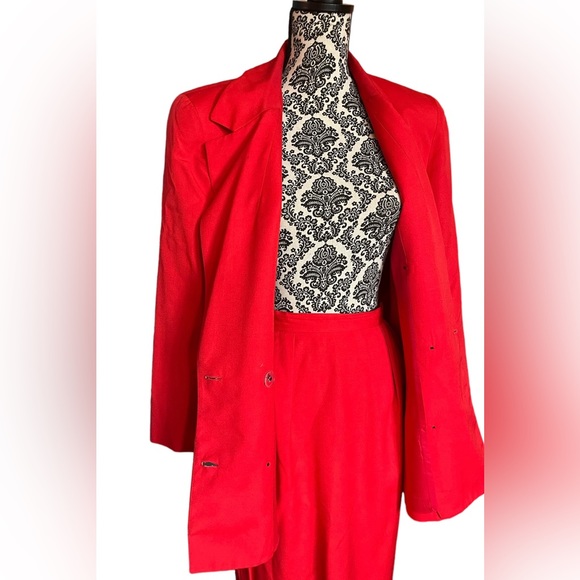 Christian Dior Authentic Rare Vintage The Suit 2 Piece Skirt Suit - Picture 5 of 16